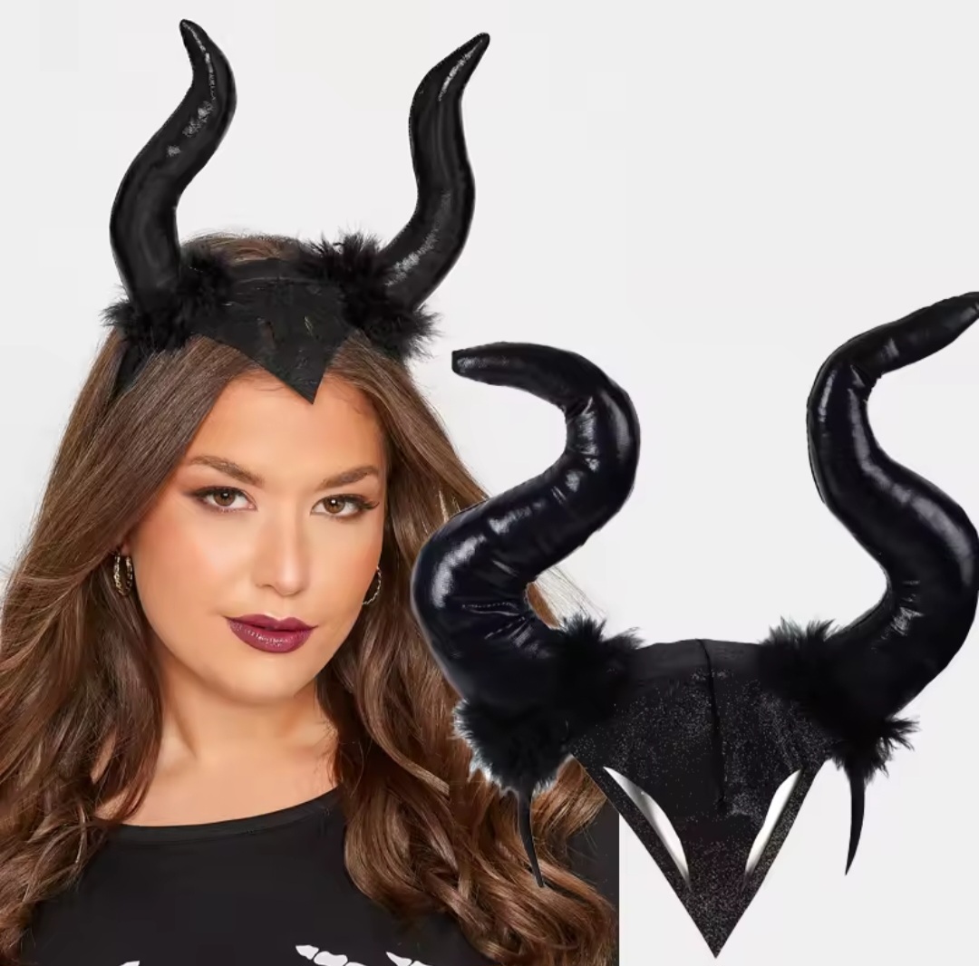 Обруч на Хелловін Роги Малефісенти Halloween