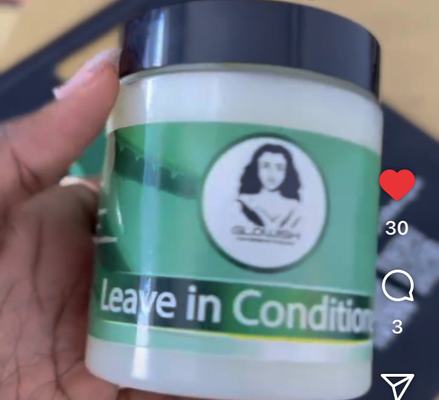 Glowish - Hair leave in conditioner.