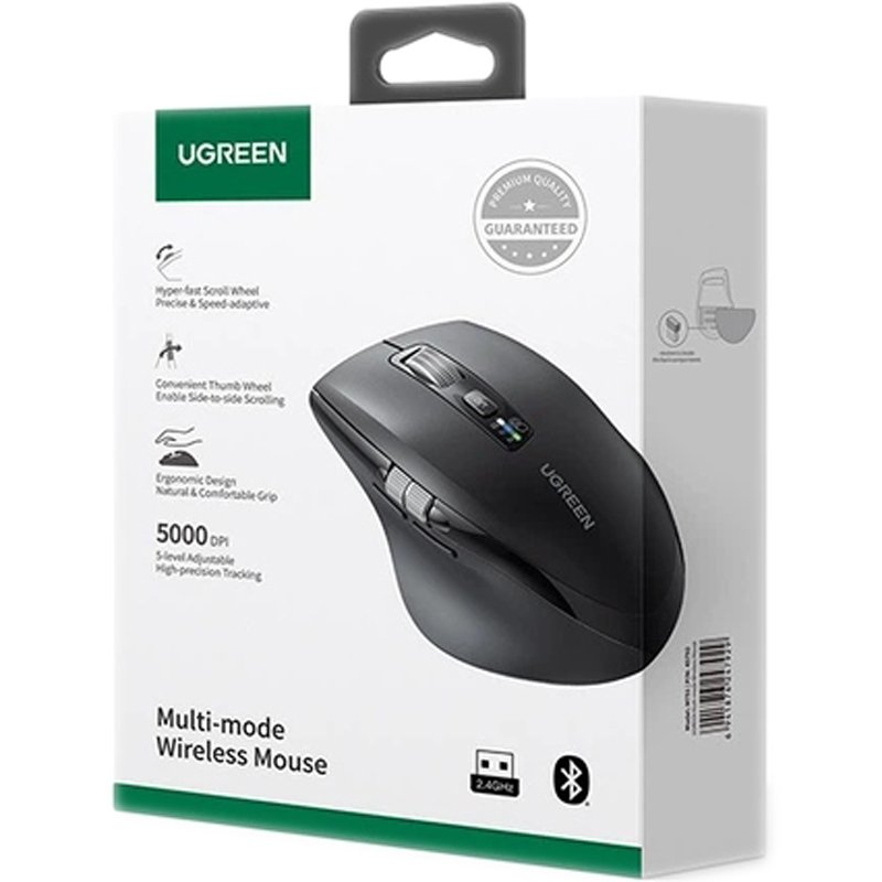 Бездротова миша UGREEN M751 Multi-mode Black