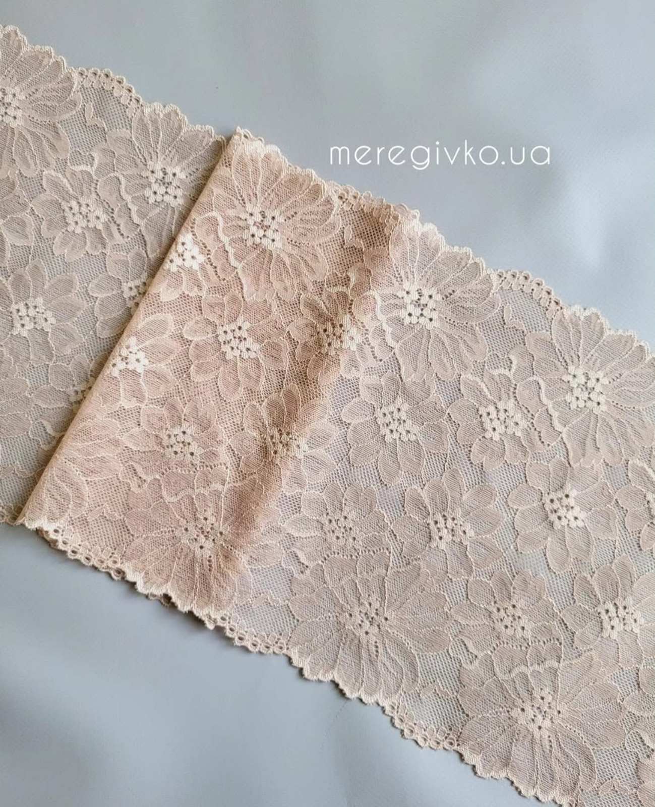 Еластичне мереживо "Peach"