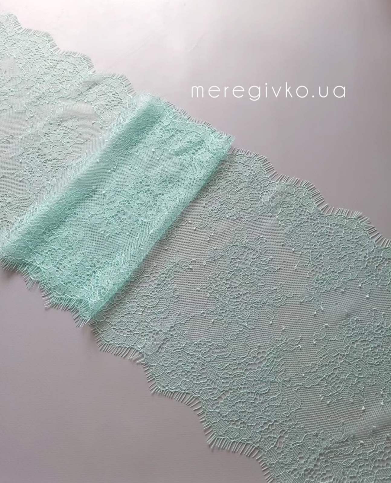 Мереживо шантільї "Blue opal"