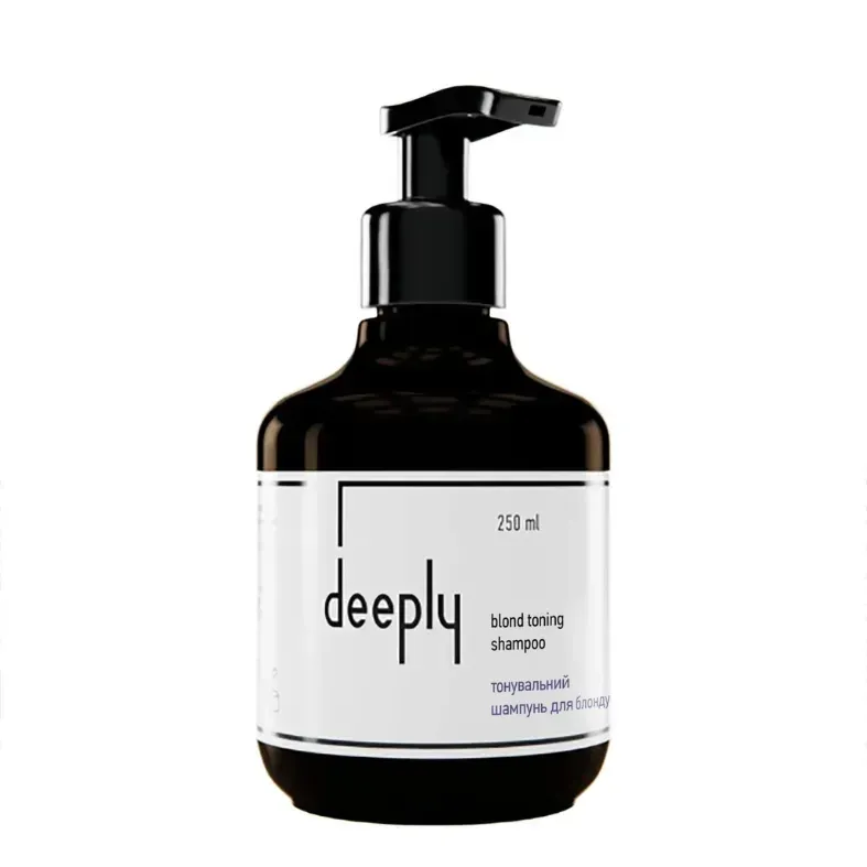 Тонувальний шампунь для блонду deeply hydrating shampoo 250 мл