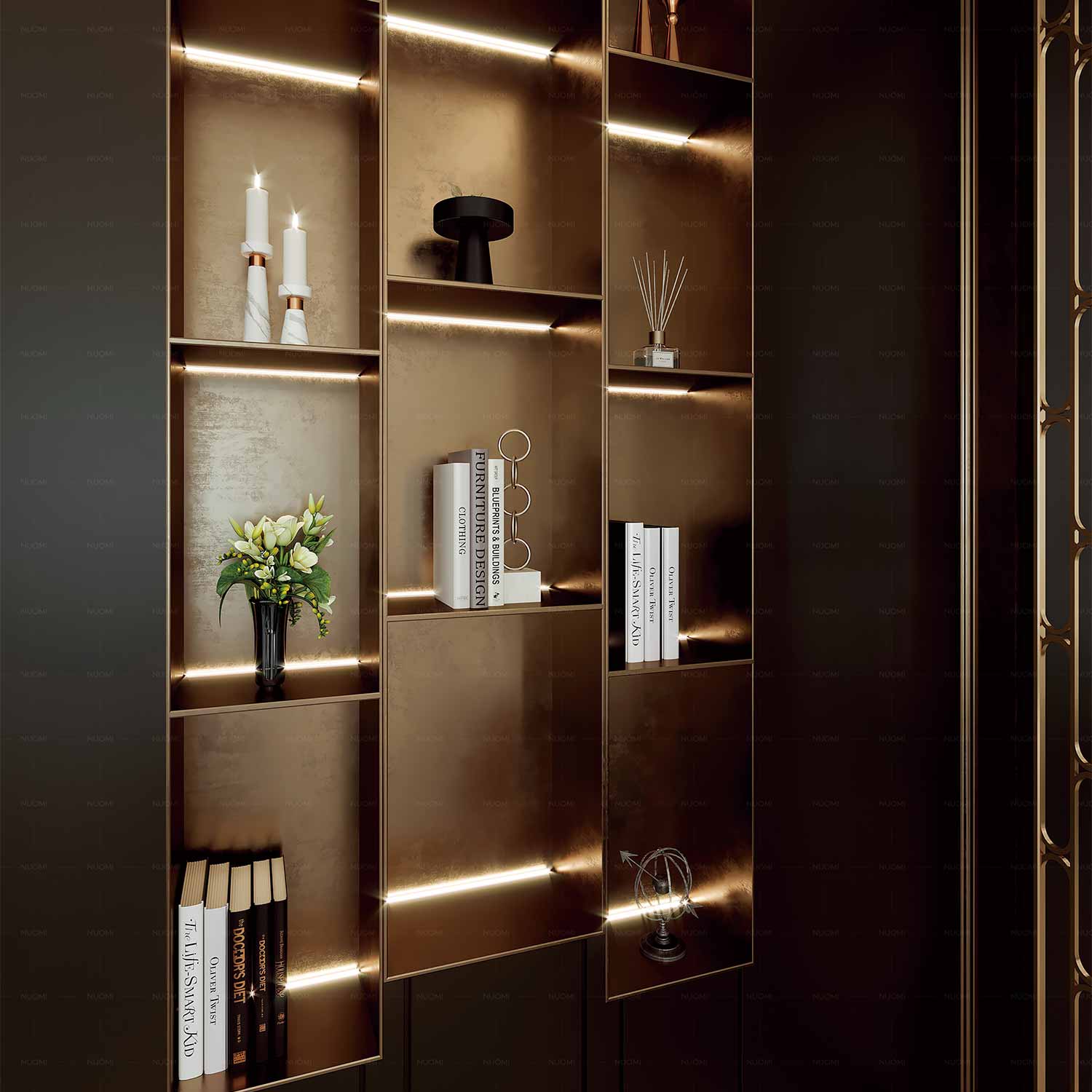 Zeus Series Surface-mounted Rearing Lighting Upwards And Downwards (4000К сolor temperature)