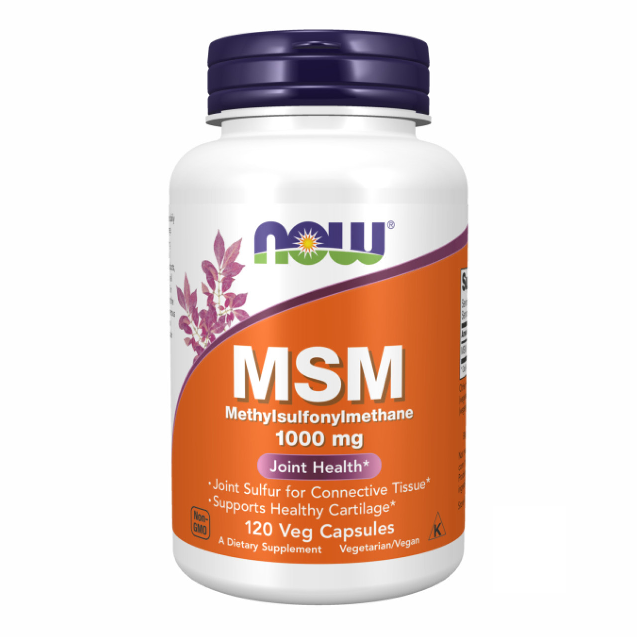 МСМ (Метилсульфонілметан), MSM 1000mg - 120 vcaps