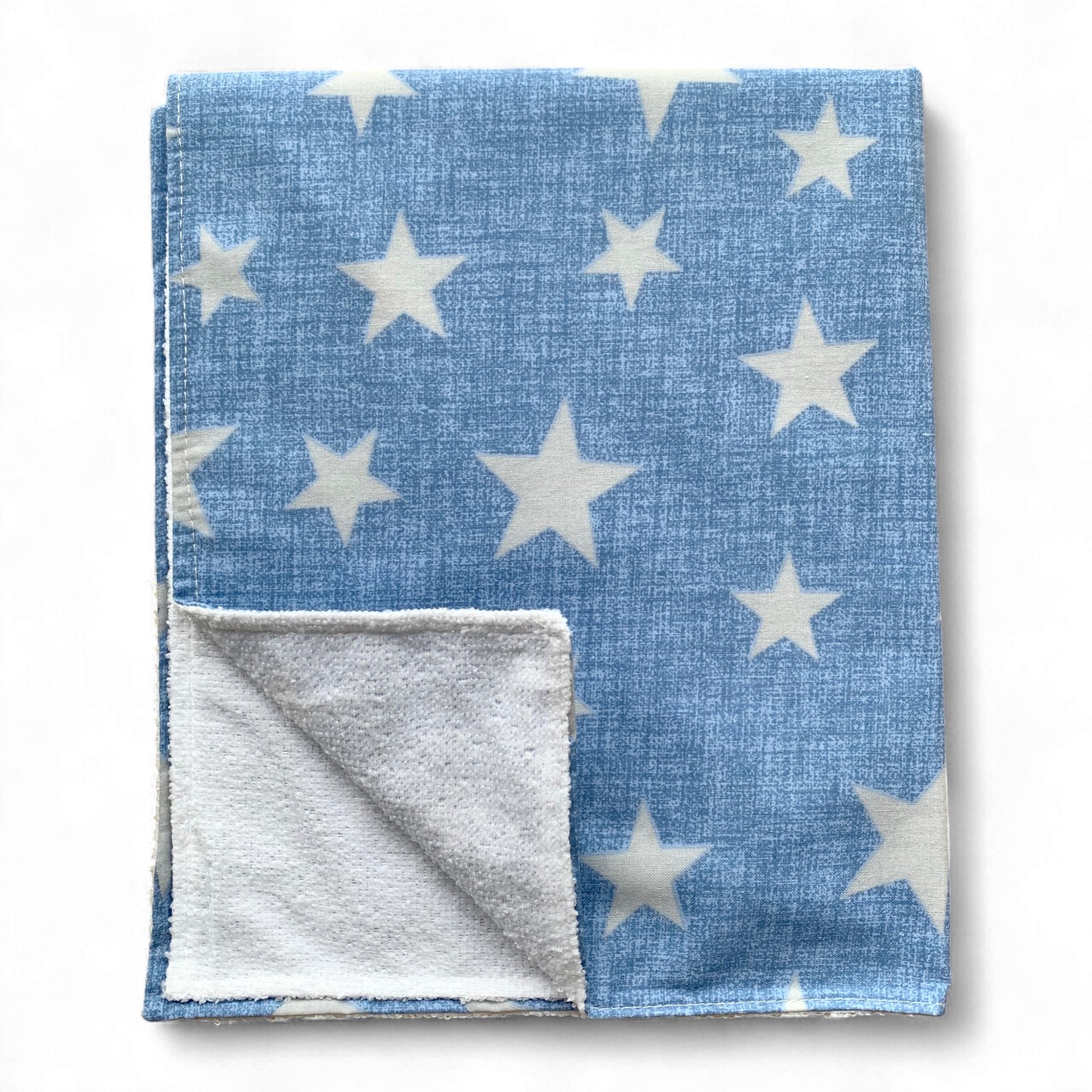 Пелюшка непромокаюча 45 х 55 см Зірочки на синьому