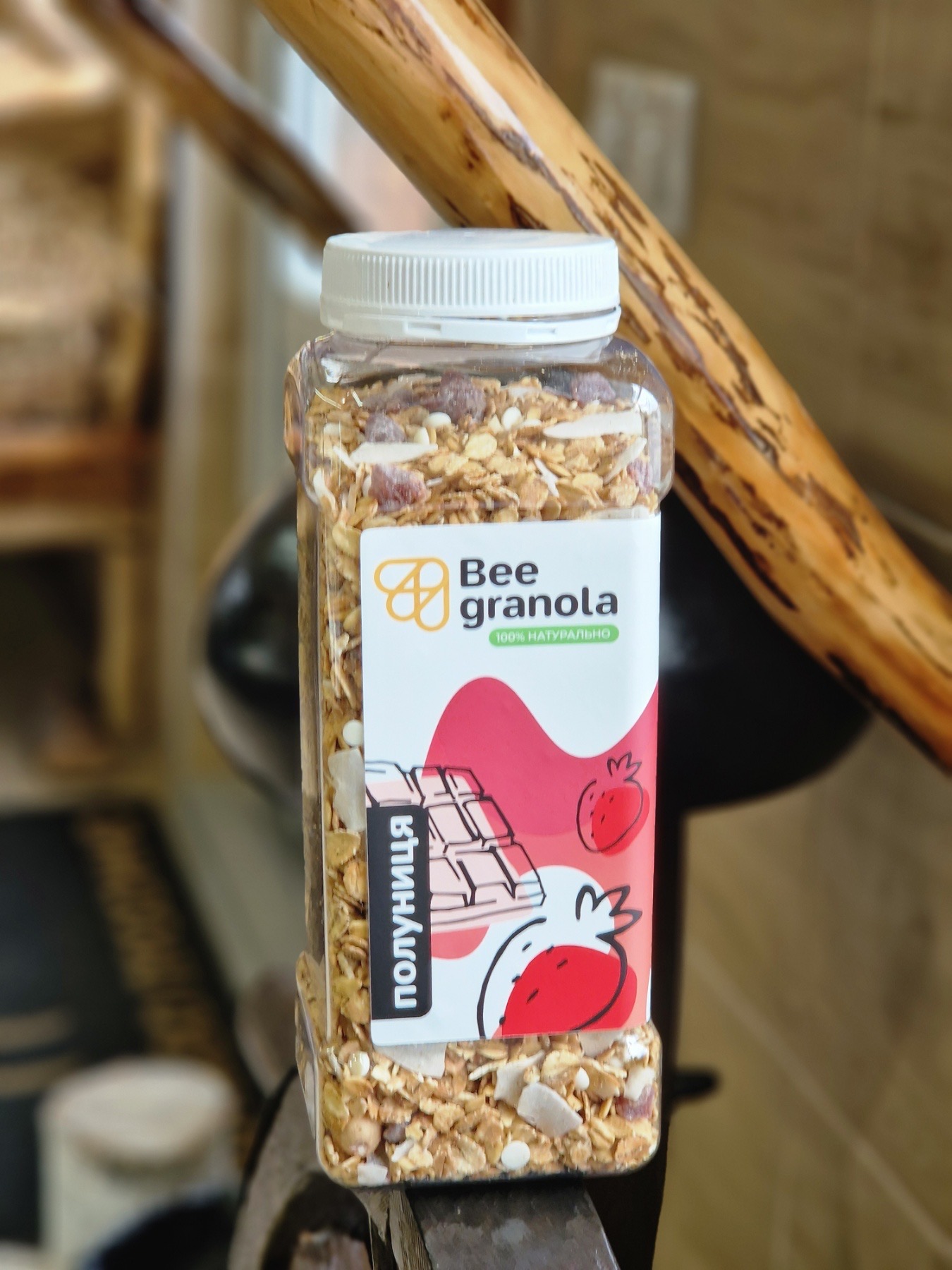 Гранола ПОЛУНИЦЯ, «Bee granola», 500г