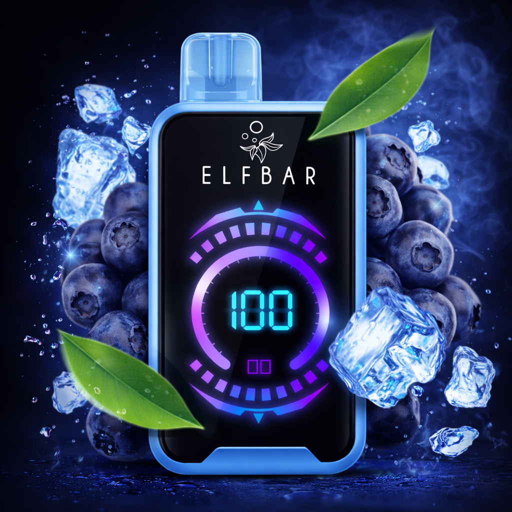 Ельф Bar FS18000 Blueberry Ice (Чорниця Лід)
