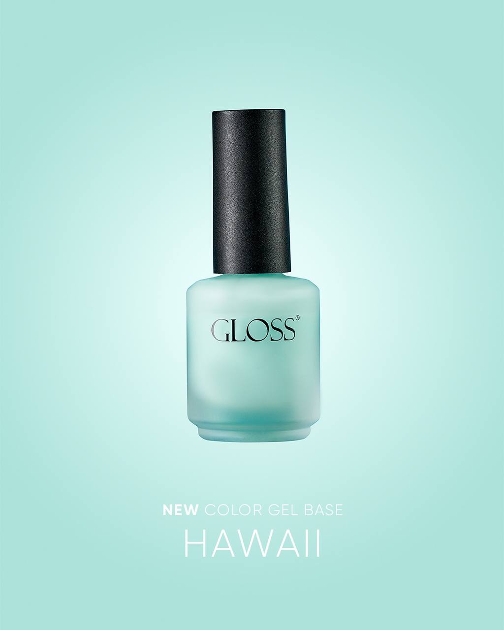 Кольорова база GLOSS Color Base Gel Hawaii, 11 мл