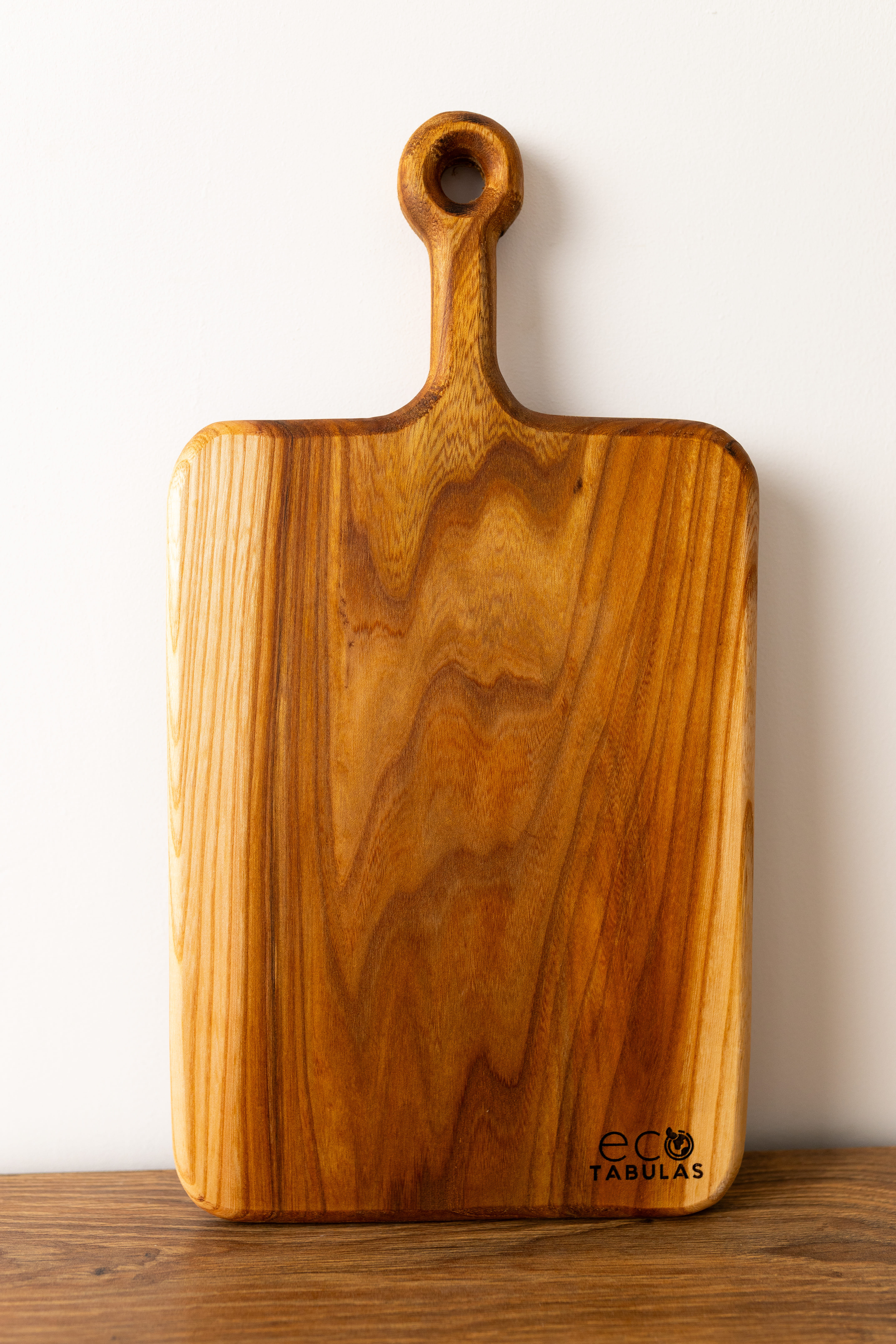 Ексклюзивна кухонна дошка з ручкою велика 400*200*27 мм