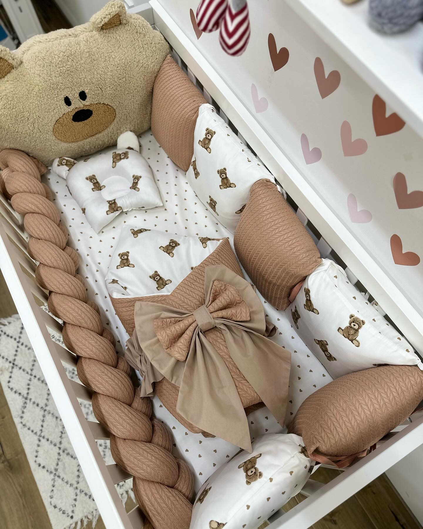 В ліжечко набір Babys «Ведмежатко» шоколад