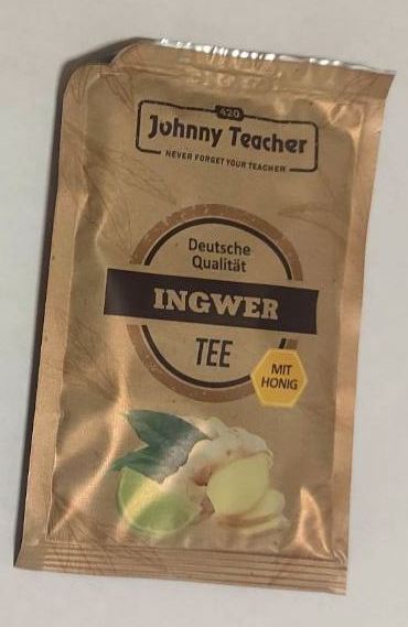 Чай Імбирно-лаймовий Johnny Teacher, 50 гр, рідкий, концентрований