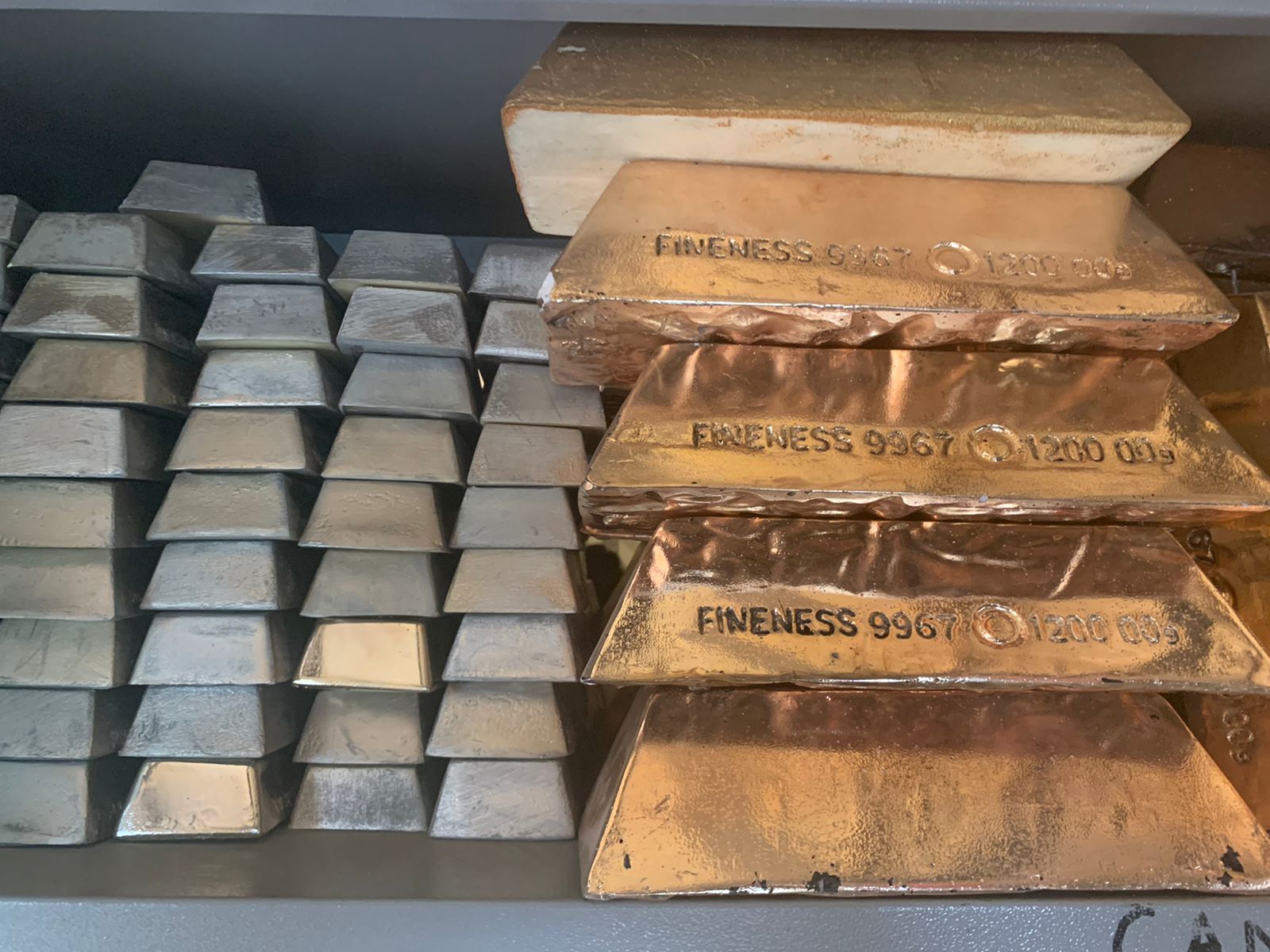Gold bars