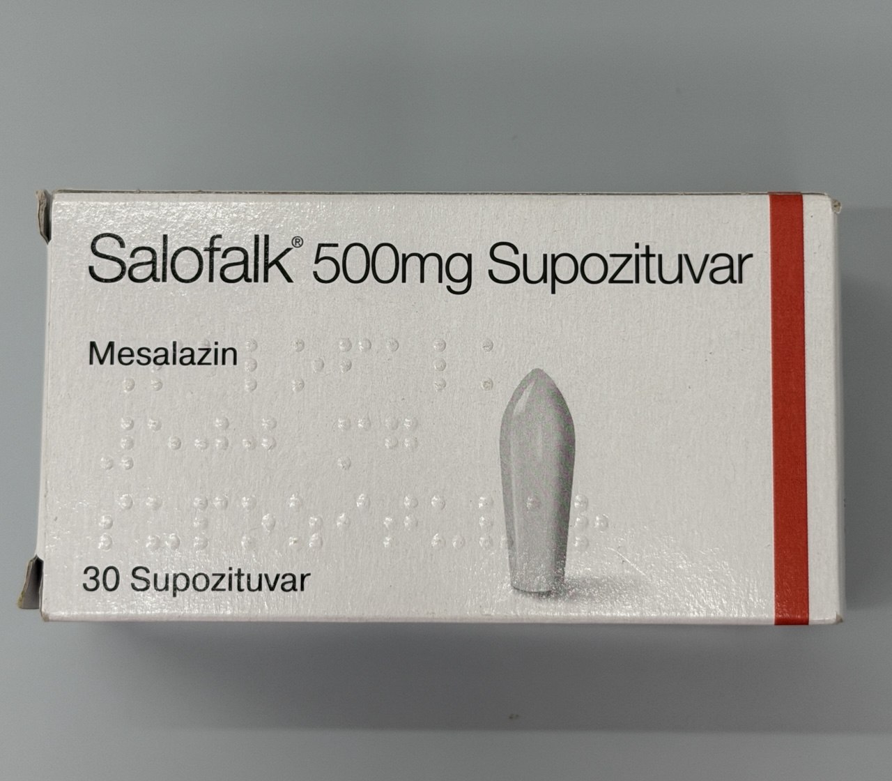 Салофальк (Месалазін) 500мг, 30супозит.