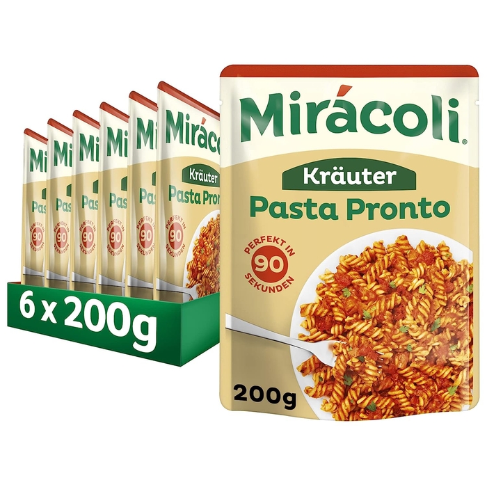 Mirácoli Pronto Italienische Kräuter Паста 200 г 1 шт