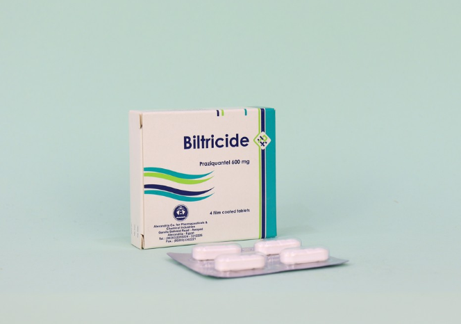 Biltricide 600 mg Praziquantel Білтрицид 600 мг Празиквантел 4 таблетки