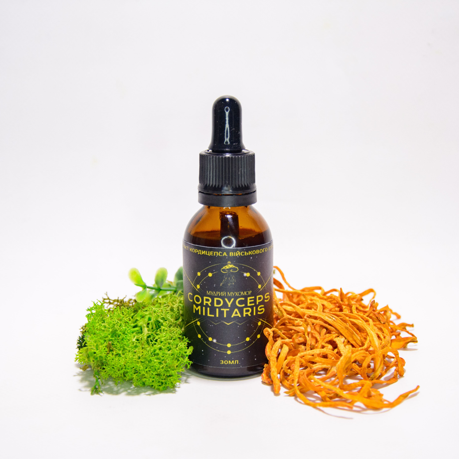 4w. Кордицепс военный, жидкий экстракт (БЕЗ АЛКОГОЛЯ)