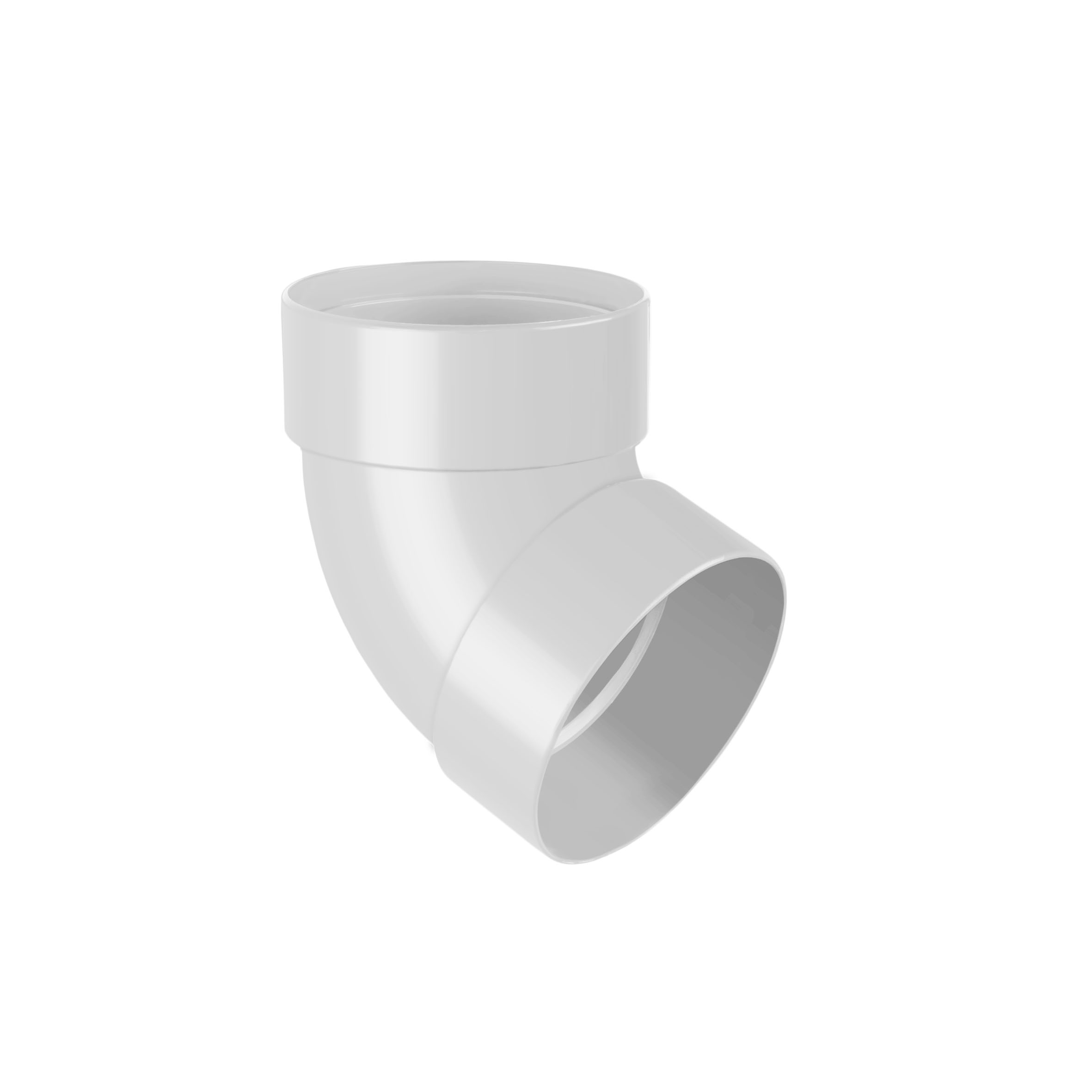 ВІДВІД ТРУБИ Двомуфтовий 67°