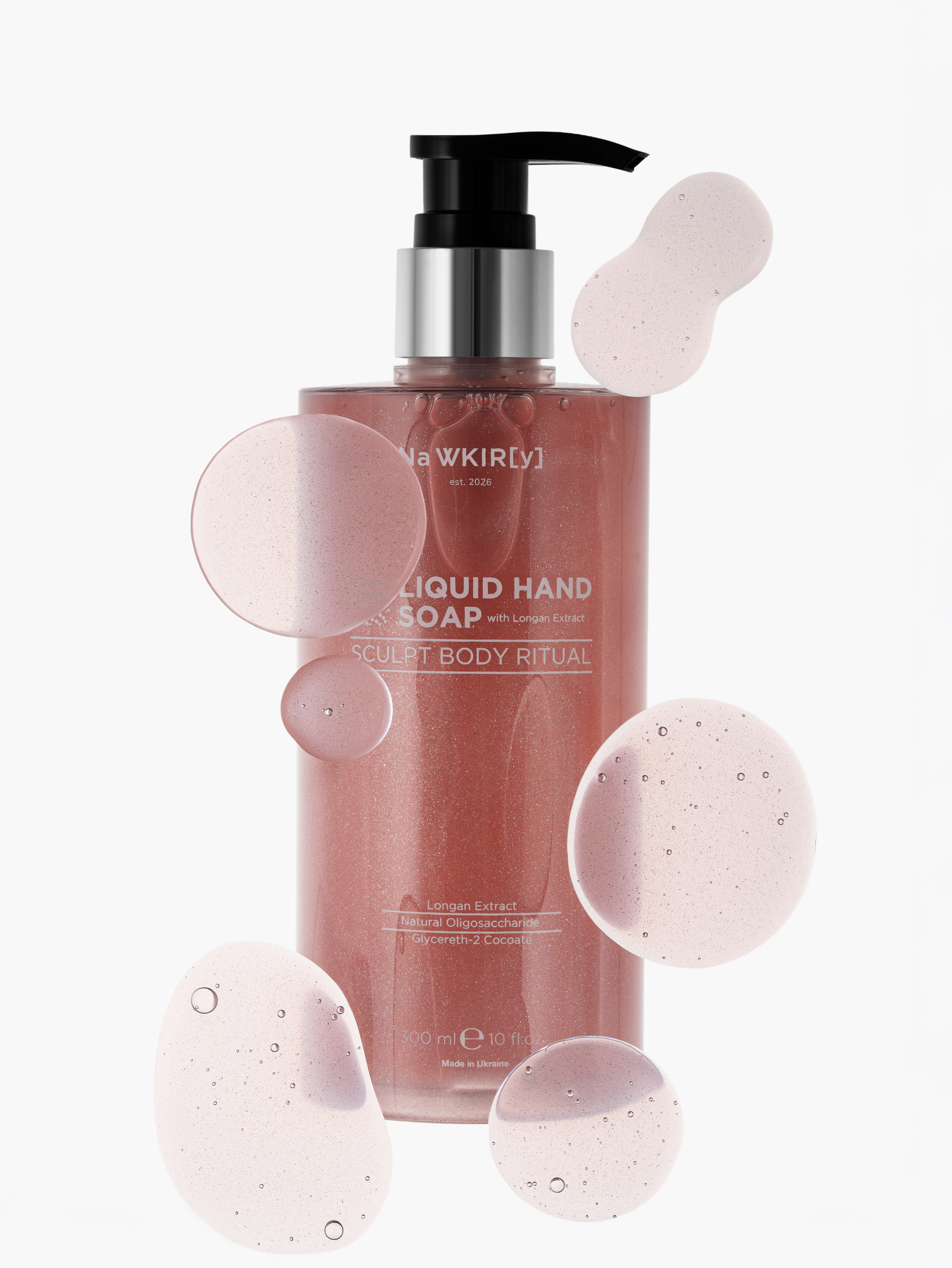 Liquid Hand Soap with  Longan Extract  Рідке мило для рук NA WKIRY