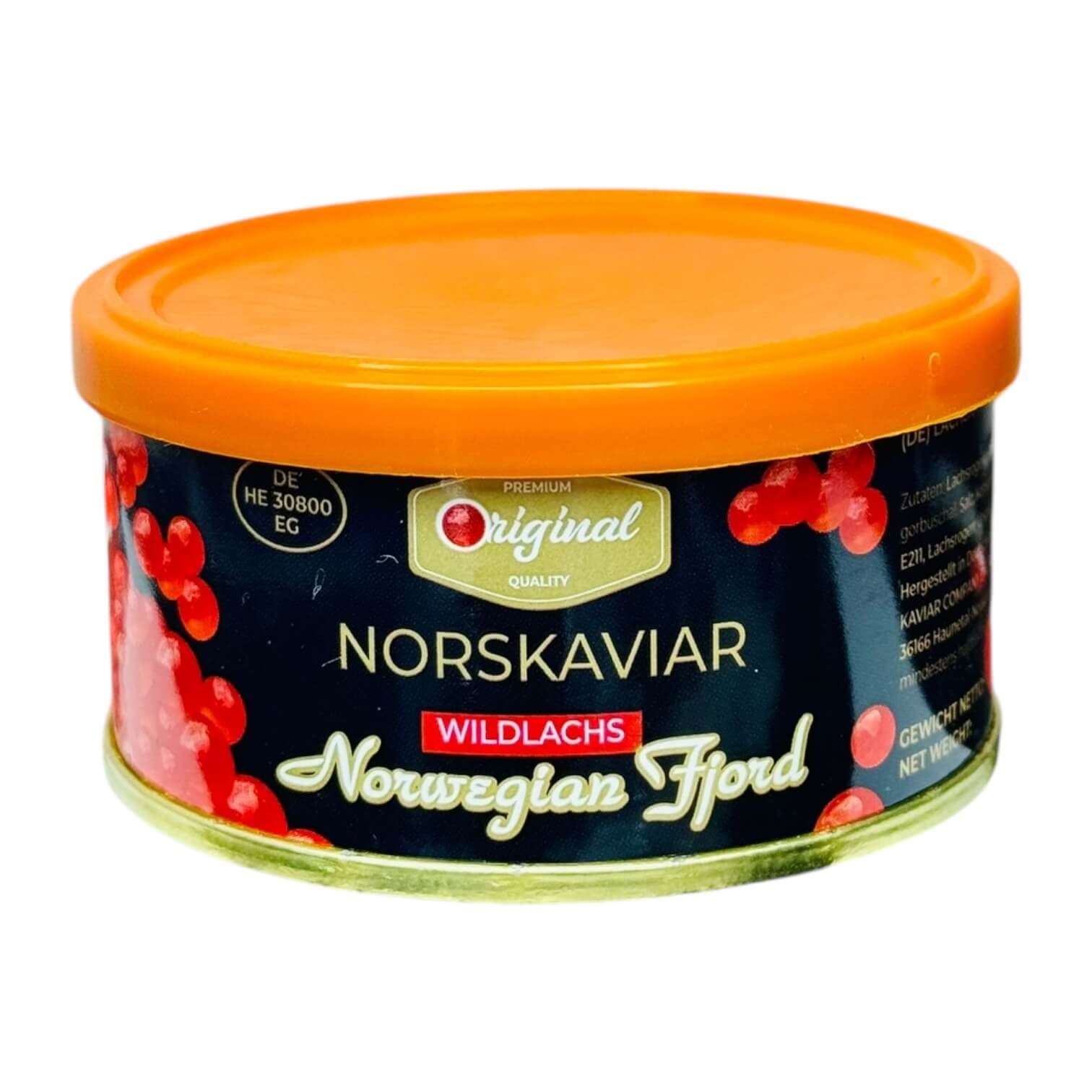 Червона ікра з окраїна «NorsKaviar» ikrinka 140 г