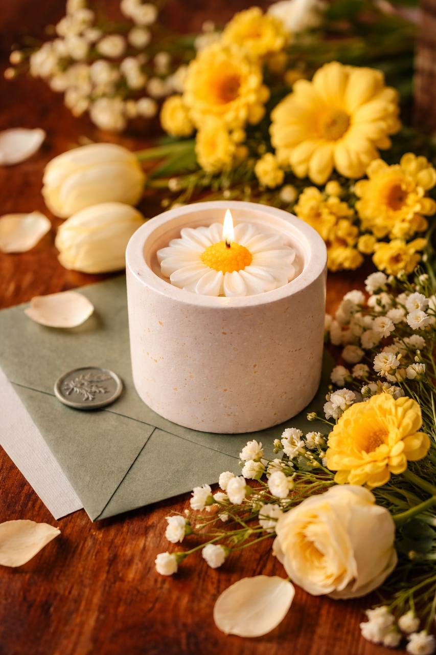Свічка "Ромашка"