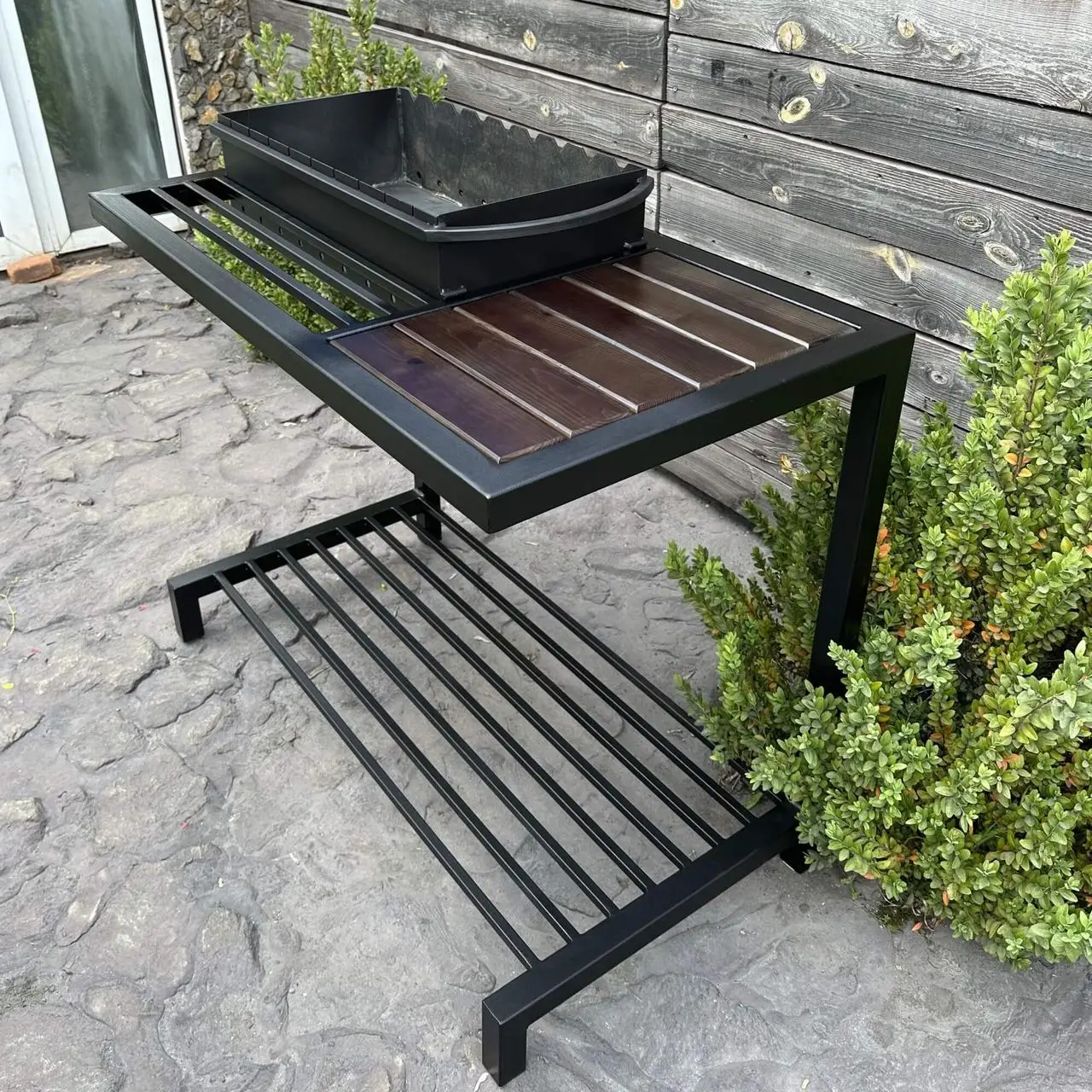 Мангал Локі на 9 шампурів 4мм в стилі LOFT