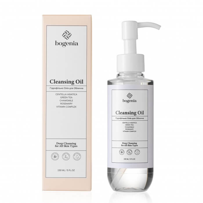 Гідрофільна олія для обличчя Cleansing Oil Bogenia BG438 №001
