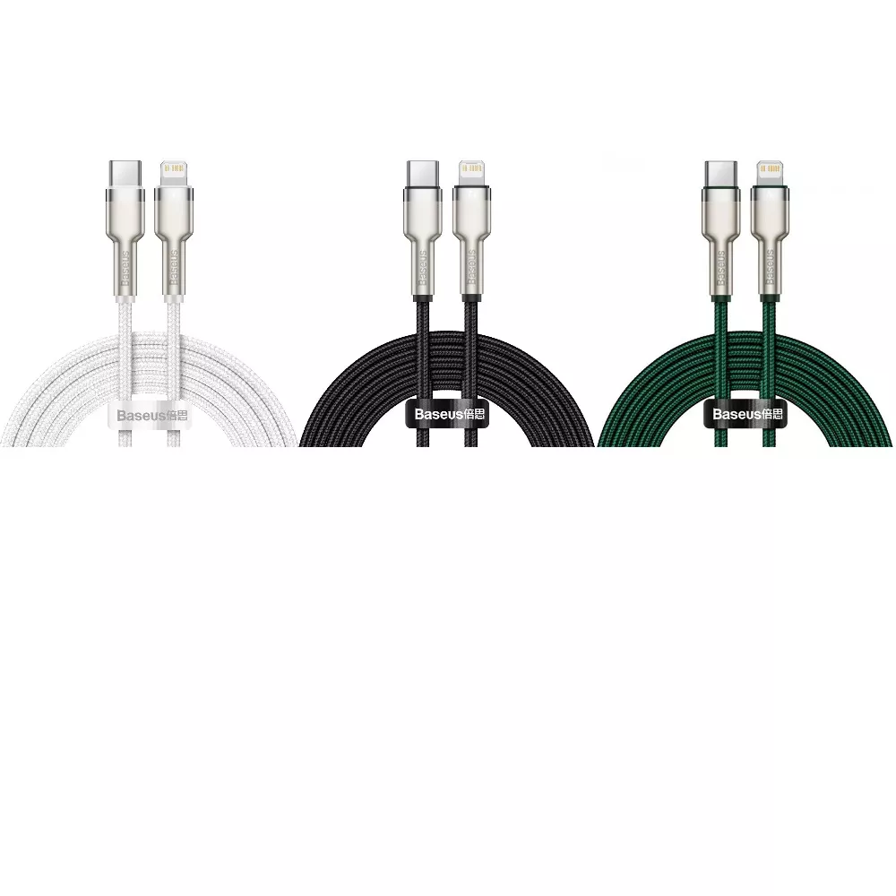 Кабель Baseus Cafule Metal Type-C to Lightning PD 20W (2m)