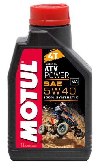 Моторна олива Motul ATV Power 4T SAE 5W-40, 1л.