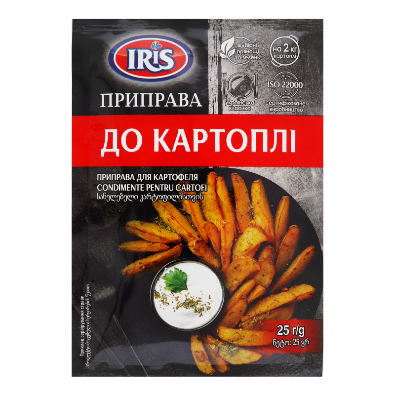 Приправа "До картоплі" ТМ "IRIS"