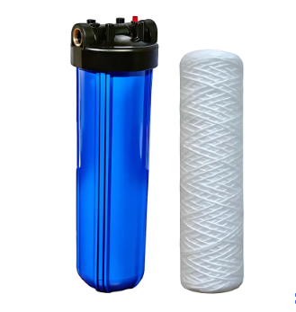  Колба фільтру для холодної води Koer KV-30-1 ВВ20 (колба, картридж PPR нитка) 8 атмосфер 1"