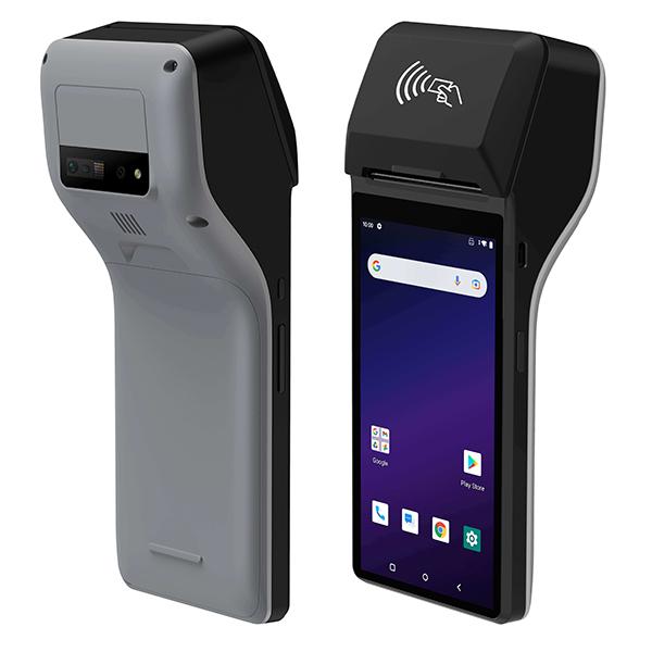 Компатнкий POS-термінал CS30 з акумулятором 2 600 mAh, Andriod 11, екран 15.2 см (6"), з принтером 58 мм, камерою, модуль NFC (безконтактні оплати)  - для ринків, кіосків, магазинів, сервісів, кафе, доставлення, експедиторів, ТЦ, СТО, шиномонтаж
