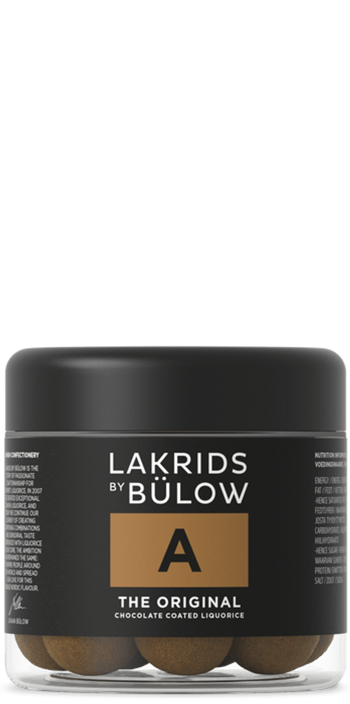 Лакричні цукерки Lakrids by Bülow A - Original 125 г Small Данія