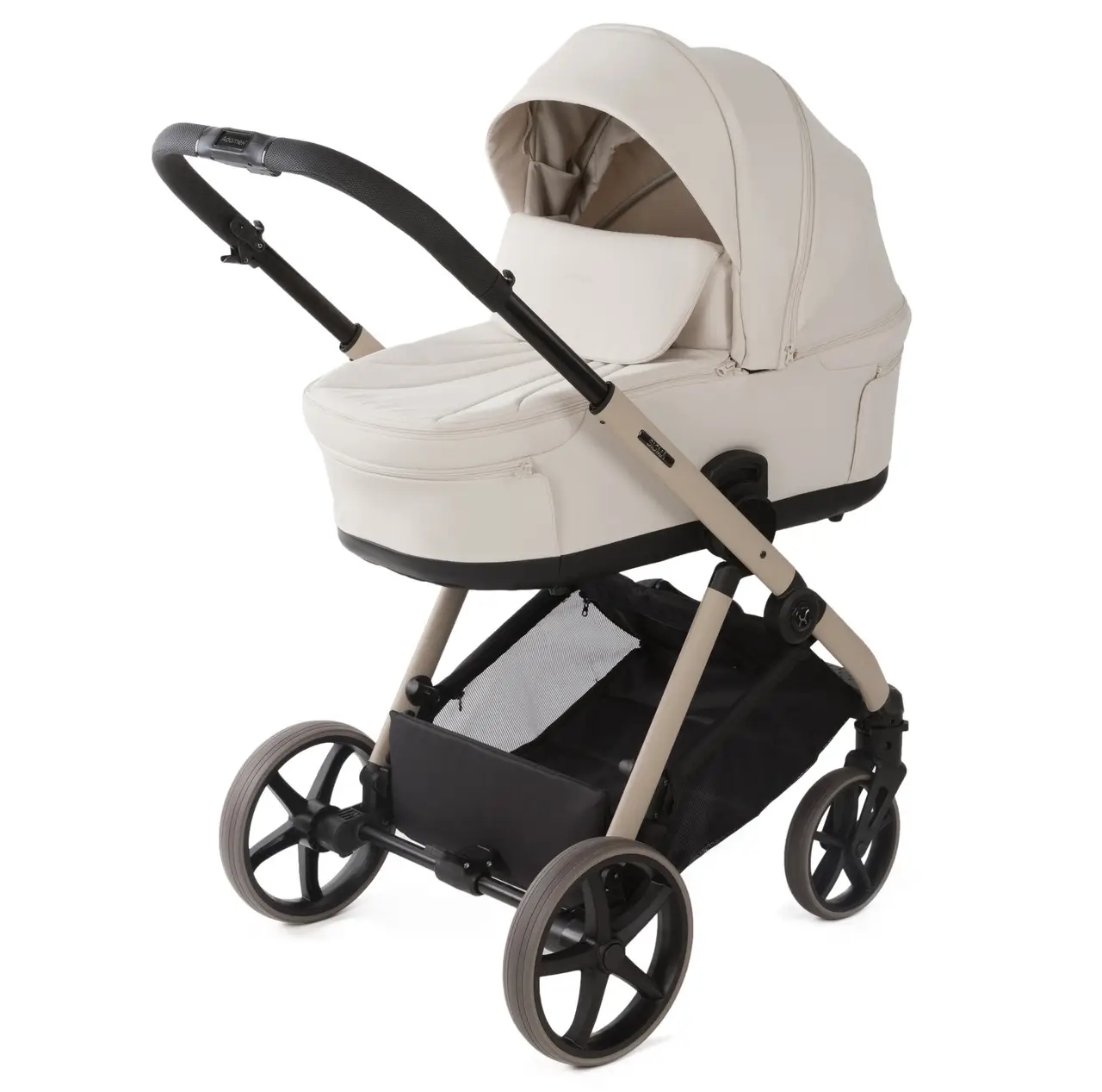 Коляска 2 в 1 Adamex Sigma Natura 3 vanilla