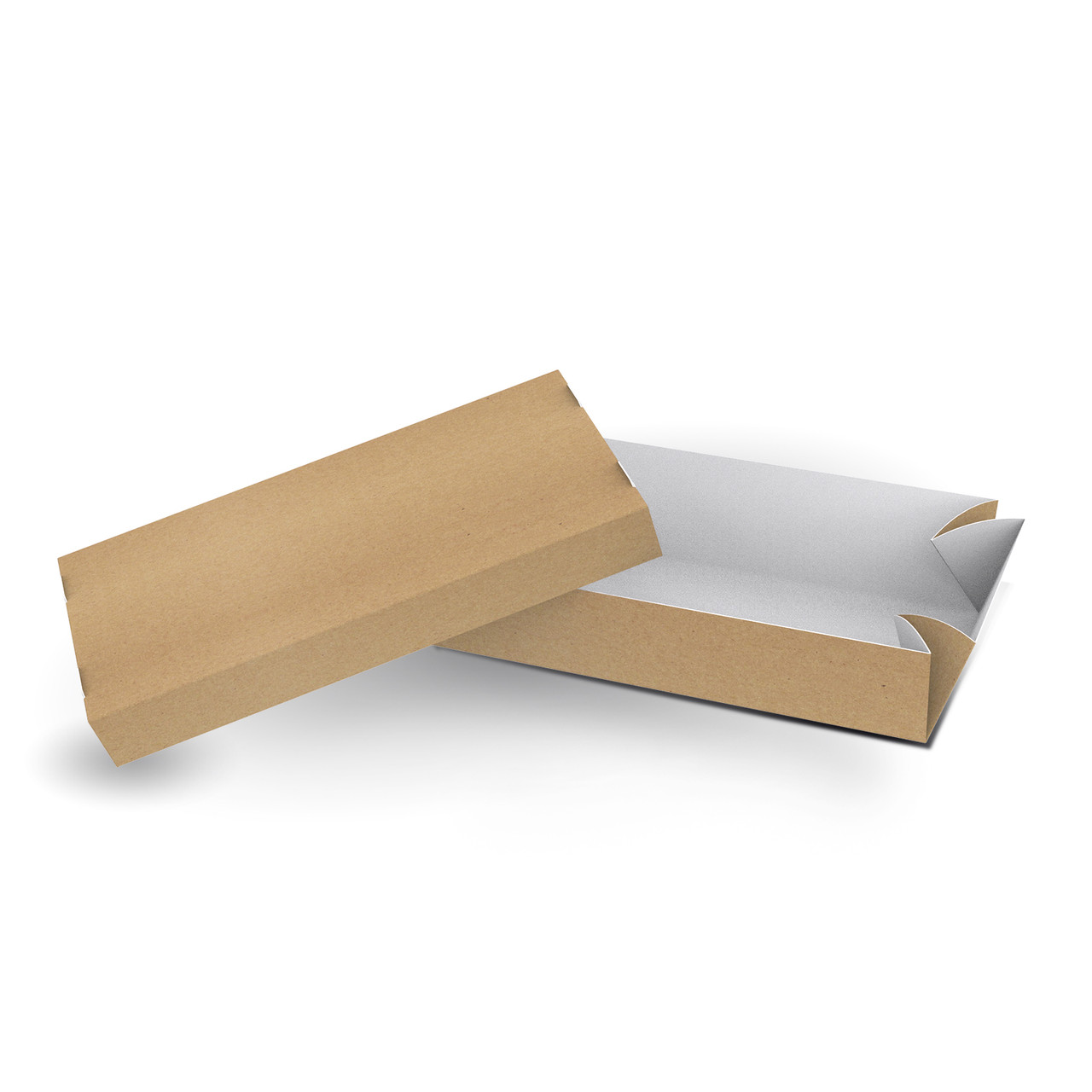 Коробка для суші, без вікна, крафт, 200х98х48 мм, 50 шт/уп