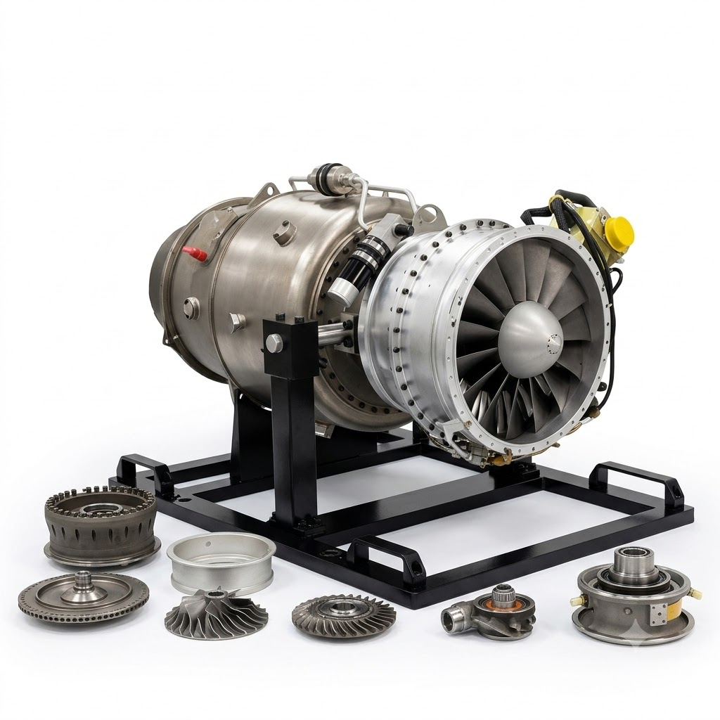 Turbojet engine 300 kg force