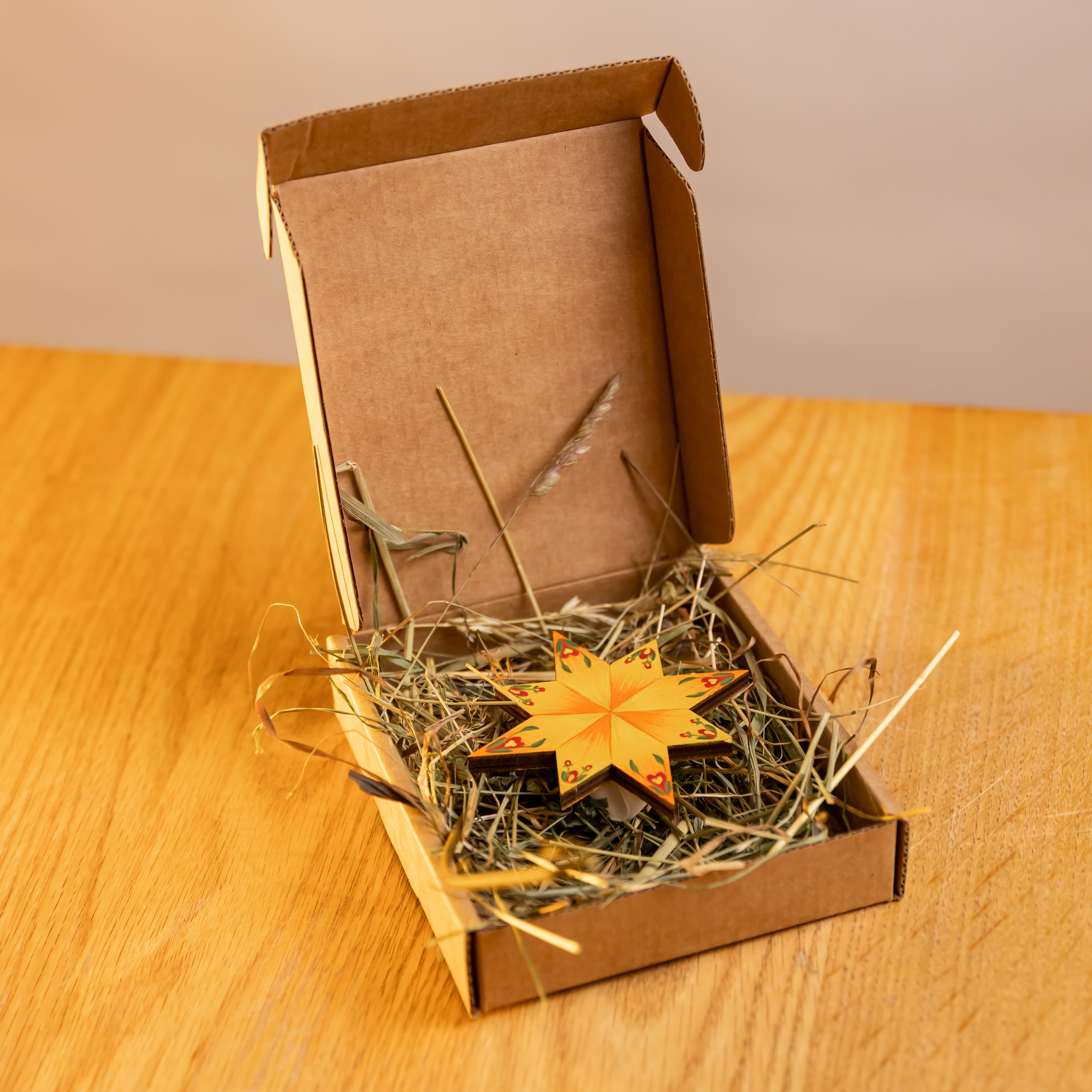 Зіронька, підвіска на ялинку, 7,5*7,5 см