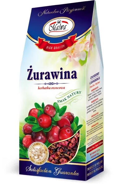 🇵🇱 "MALWA" Чай из клюквы, 100 гр.