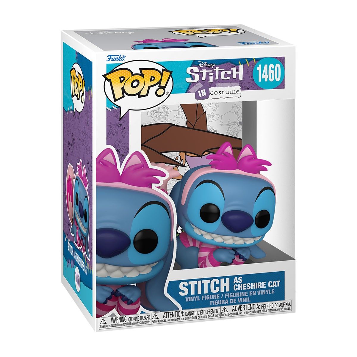 Ігрова фігурка Funko Pop Stitch в костюмі Чеширського кота