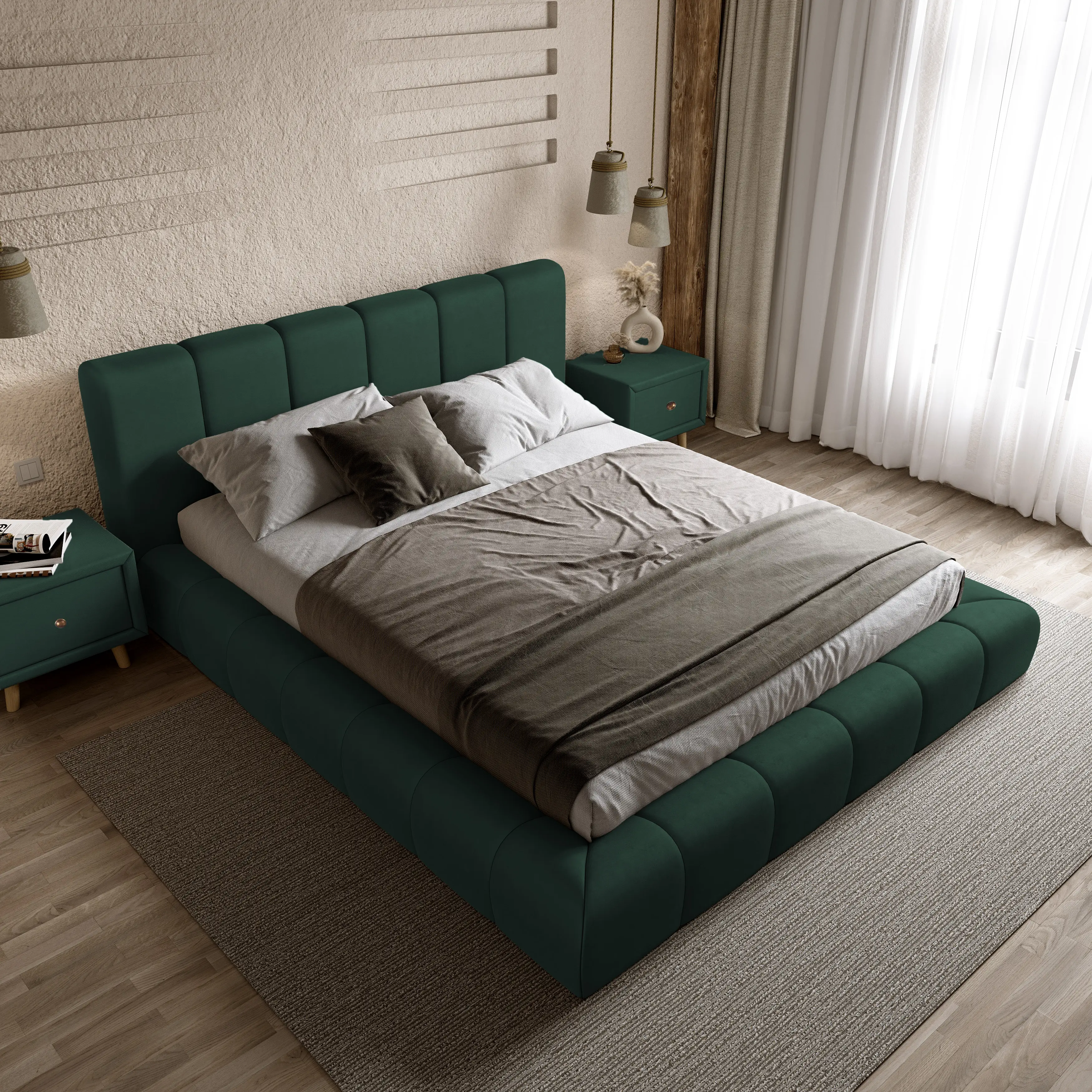 Двоспальне ліжко 