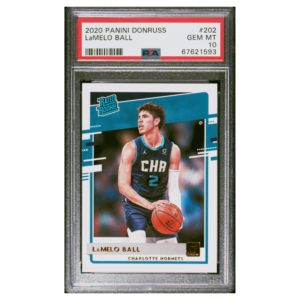 2020 PANINI DONRUSS #202 LAMELO BALL