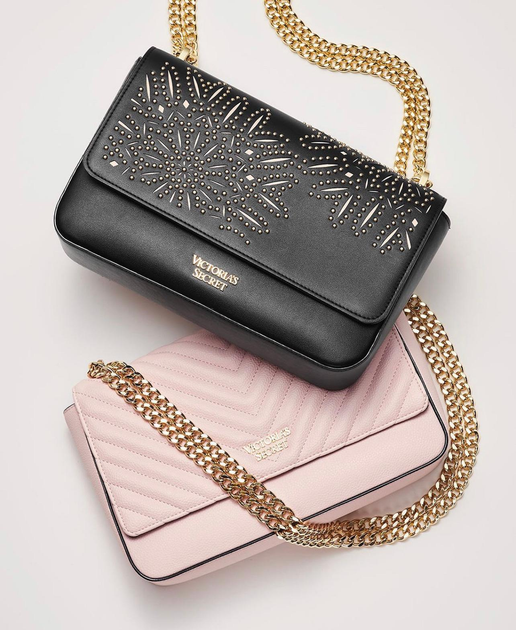 Сумочка VS Studded V-Quilt Bond Street Shoulder Bag