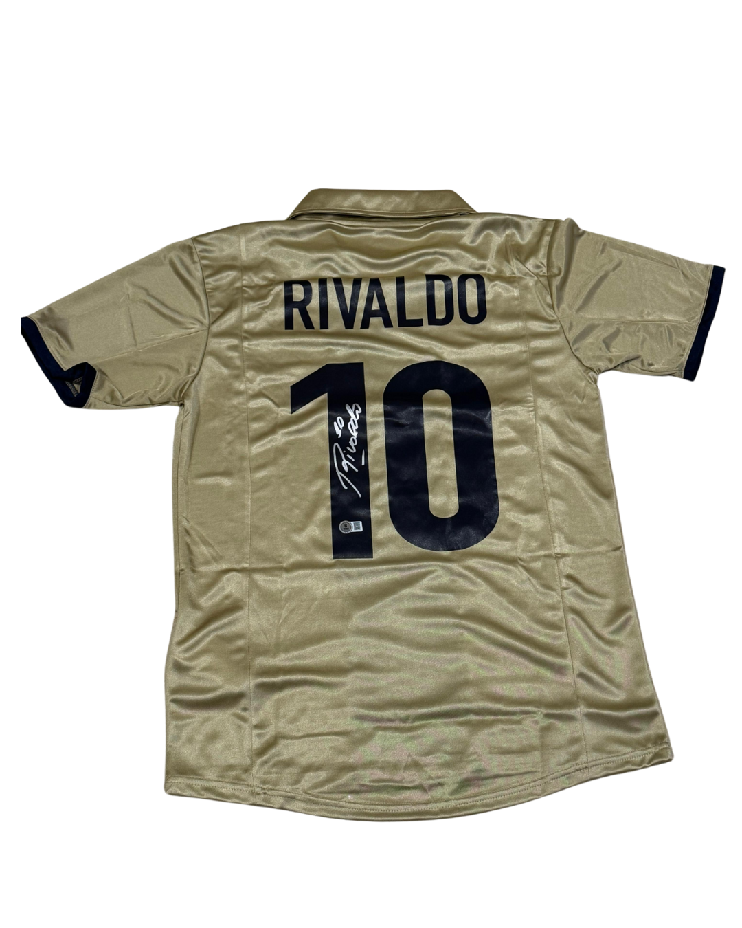 JERSEY RIVALDO SIGNED CERTIFICADO BECKETT