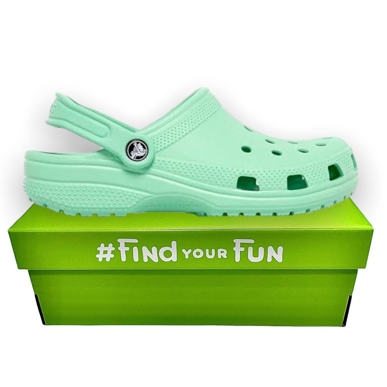 Crocs Classic Clog New Mint Сабо Крокси жіночі м'ятні