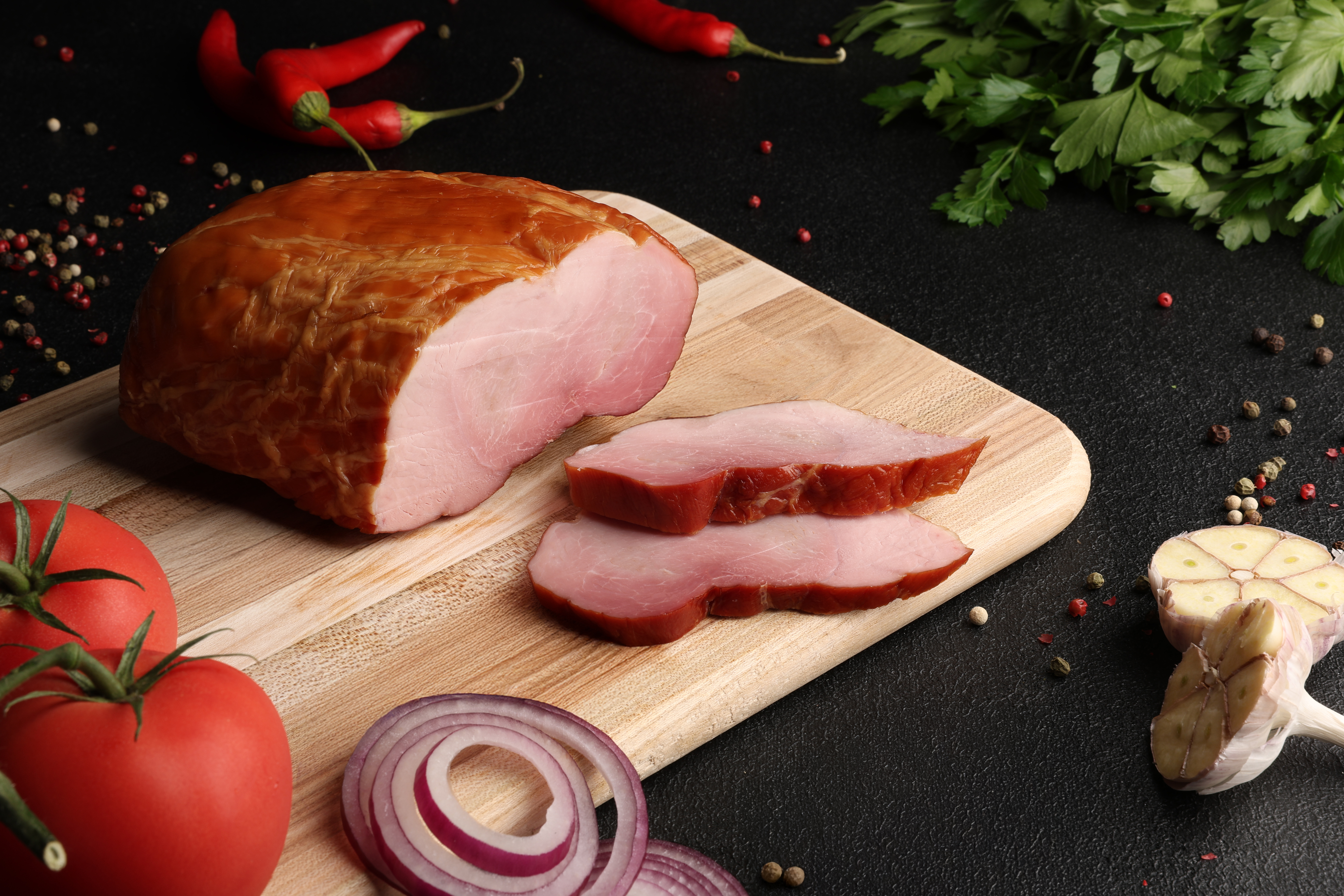 Буженина зі свинини копчена