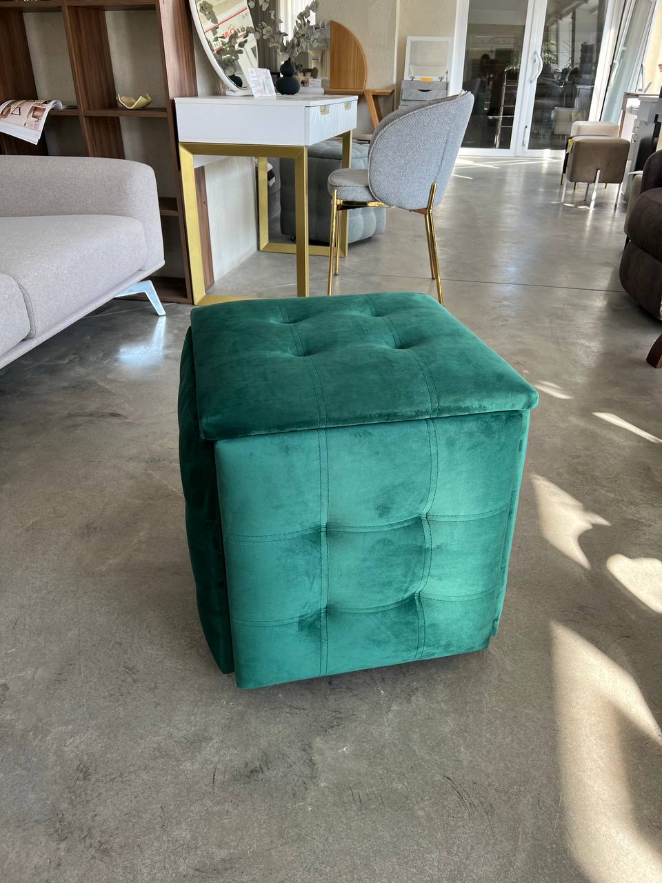 Пуф 5 в 1 чорний метал В26