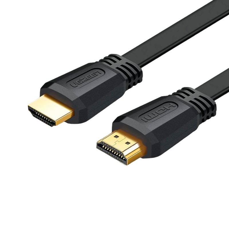 Кабель HDMI - HDMI Ugreen ED015 (UGR-50821) Плоский кабель 2K HDR 2048*1080 5 м