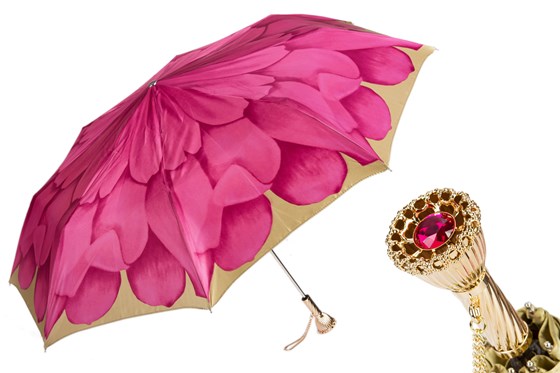 Складна парасолька Pasotti 257 21065-30 P11 Pink Dahlia