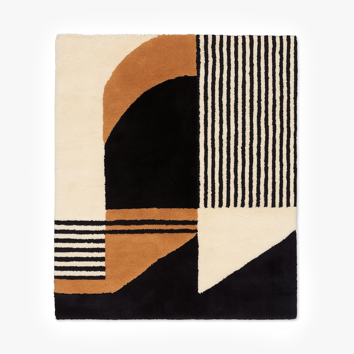 Tufted Geometric Rug