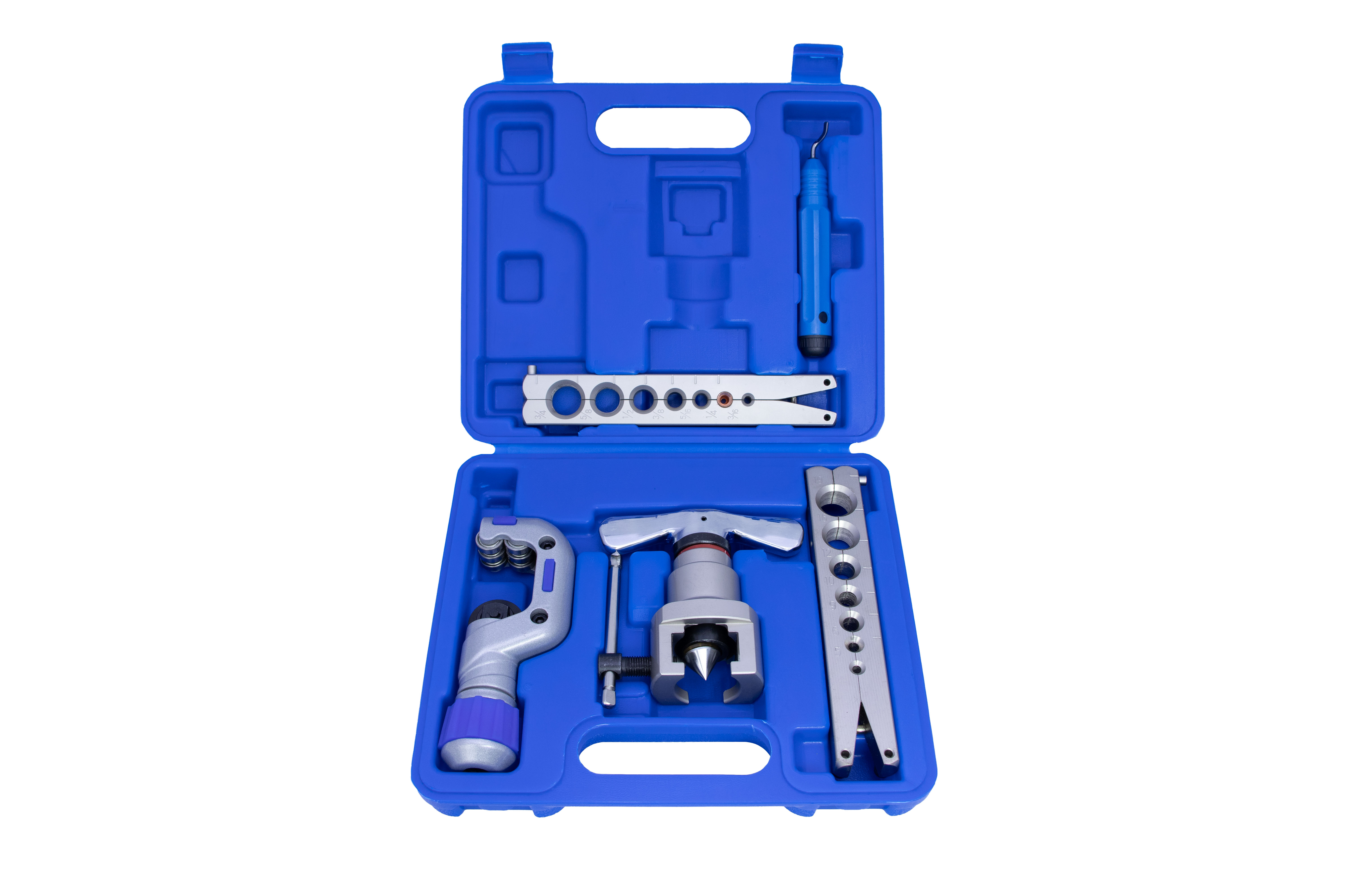 CT N 808 AM L Набір для розвальцовки метричних та дюймових труб з труборізом