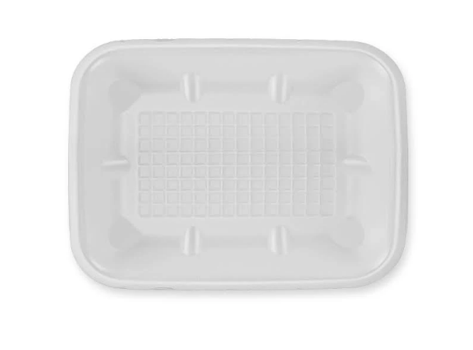 Підкладка (лоток) М4-25 біла, 178х133х25 мм, упаковка 300 шт, 006100014